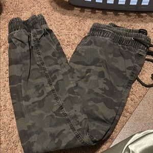 Kids Camo Jogger Pants